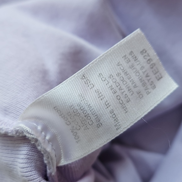 Lavender Michael Stars Sleevels Tank Top 100% Cotton Made In USA - Picture 4 of 4